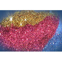 Glitter Paste Used with Colorful Glitter Powder